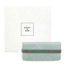 Eight & Bob Leather Perfume Case (Water Blue)