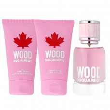 Dsquared2 Wood for Her EDT 50 ml + SG 50 ml + BL 50 ml (woman)