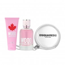 Dsquared2 Wood for Her EDT 100 ml + SG 100 ml + Wallet (woman)
