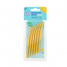 TePe Angle Interdental Brushes 4 Yellow (0,7 mm) 6 pcs