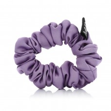 MURU slim scrunchie hair band - lavender matte