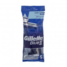 Gillette Blue II Chromium disposable razors 5 pcs M