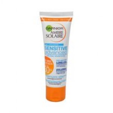 Ambre Solaire Advanced Sensitive SPF 50+ - Tanning Face Cream for Sensitive Skin
