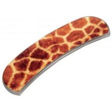 Arched glass nail file