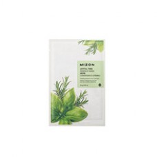 3D Face Mask with Mint Extract and Medium for Refreshing, Strengthening and Elasticity Joyful Time (Essence Mask Herb) 23 g