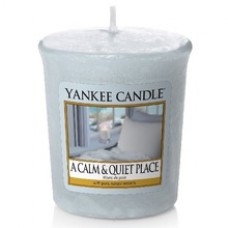 A Calm & Quiet Place Candle - Aromatic votive candle