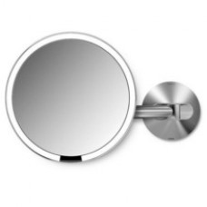 Sensor - Rechargeable cosmetic mirror on the wall with LED lighting (5x magnification)
