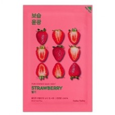 Strawberry Pure Essence Mask Sheet - Refreshing linen mask with strawberry extracts