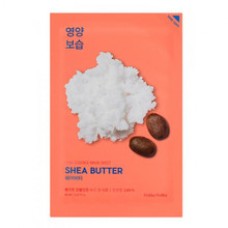 Shea Butter Pure Essence Mask Sheet - Nourishing linen mask with shea butter