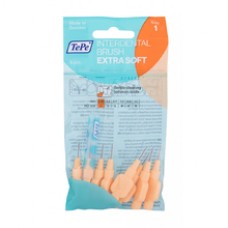 Interdental Brush Extra Soft (0.45 mm orange 8 pcs) - Very fine interdental brushes