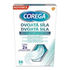 Corega Double Strength Antibacterial Tablets
