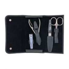 Black Beauty 4 - High quality 4-piece manicure in a black case