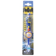 Kids Toothbrush - Flashing toothbrush with 1 minute Batman timer