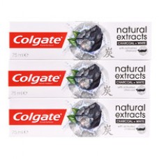 Naturals Charcoal Trio Toothpaste (3 pcs) - Whitening toothpaste with activated carbon