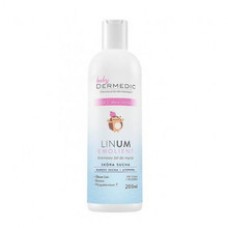 Linum Emolient Baby Shower Gel - Creamy shower gel for body and hair for children from birth