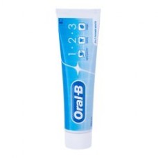 1-2-3 Salt Power White Toothpaste - Fluoride whitening toothpaste