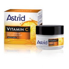 Anti-wrinkle night cream for radiant skin with Vitamin C