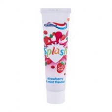 Splash Strawberry Toothpaste - Strawberry and mint flavored toothpaste for children