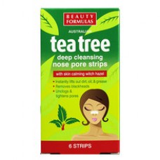 Tea Tree Deep Cleansing Nose Pore Stips (6 pcs) - Nose cleansing tapes