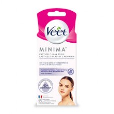 Hypoallergenic wax strips for face Minima 20 pcs