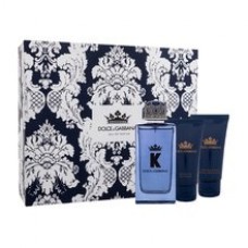 K by Dolce Gabanna Eau de Parfum Gift set EDP 100 ml, shower gel 50 ml and aftershave balm 50 ml