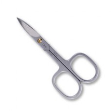 Stainless - Curved nail scissors ( 9 cm )
