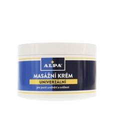 Universal massage cream for a feeling of relaxation and freshness