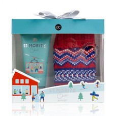 Alpine Chic Set - Body care gift set with hand warmer