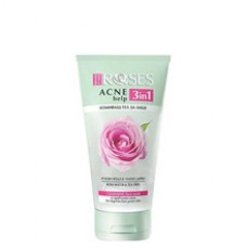 Roses Acne Help Cleansing Face Wash - Čisticí pleťový gel