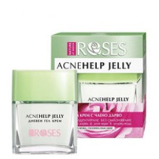 Roses AcneHelp Jelly Face Gel Cream ( problematická pleť ) - Denní pleťový gelový krém