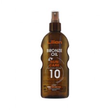 Lilien Sun Active Bronze Oil SPF 10 - Opalovací olej