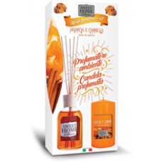 Orange and Cinnamon Aroma Diffuser + candle