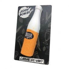 Beer Spa Men Bath Fizzer - Šumivá pěnivá bomba do koupele