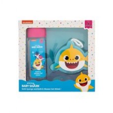 Baby Shark Bath Set Gift set shower gel 250 ml and sponge