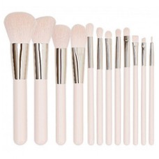 Makeup Brush Set Pink ( 12 ks ) - Sada štětců