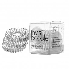 Invisibobble ORIGINAL Hair Bands Crystal Clear - pack with 3 pcs