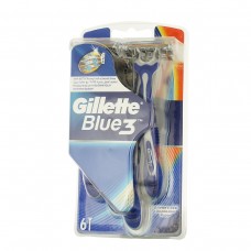 Gillette Blue 3 Comfort Disposable Razor 6 pcs M